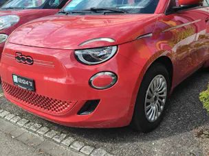 Fiat 500 Red