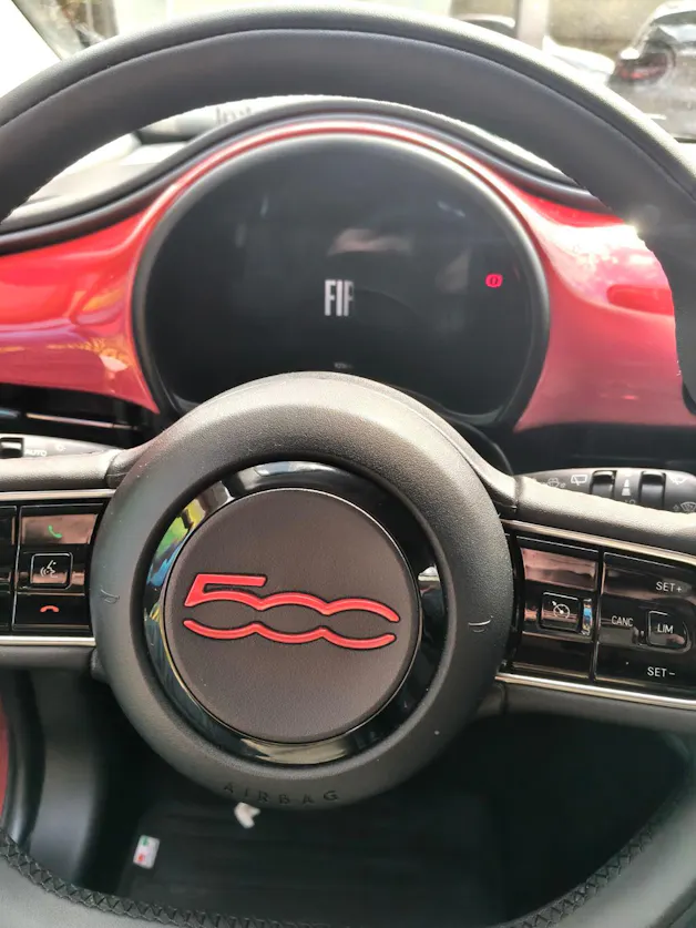 Fiat 500 Red