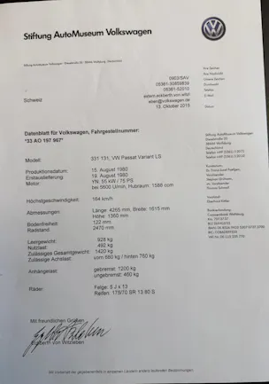 VW Passat 33 Variant