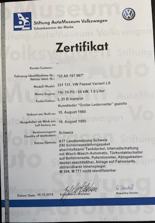 VW Passat 33 Variant