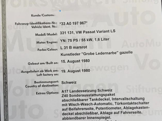 VW Passat 33 Variant