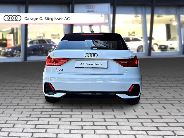 Audi A1 Sportback 30 TFSI S Line Attraction S-tronic Gletscherweiss Metallic