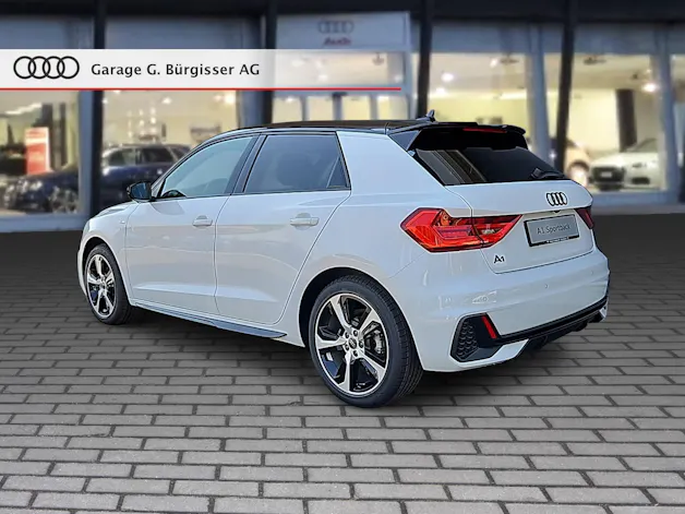 Audi A1 Sportback 30 TFSI S Line Attraction S-tronic Gletscherweiss Metallic
