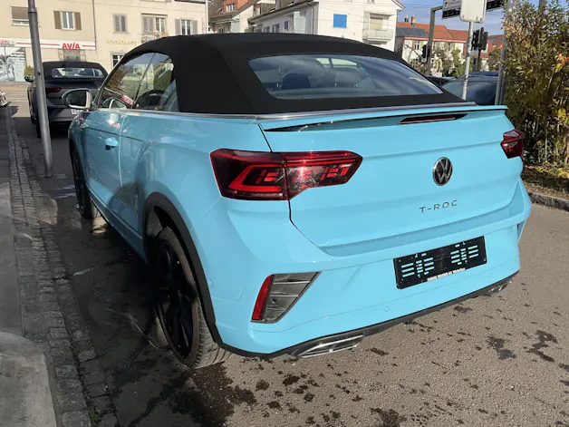 VW T-Roc R-LINE *** TRAUMFAHRZEUG IN TEAL BLUE ***