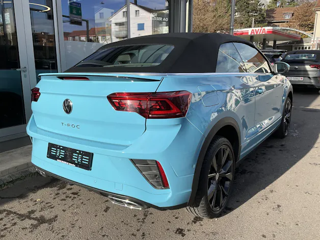 VW T-Roc R-LINE *** TRAUMFAHRZEUG IN TEAL BLUE ***
