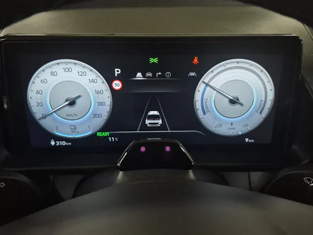 Hyundai Inster Electric Amplia Interior schwarz