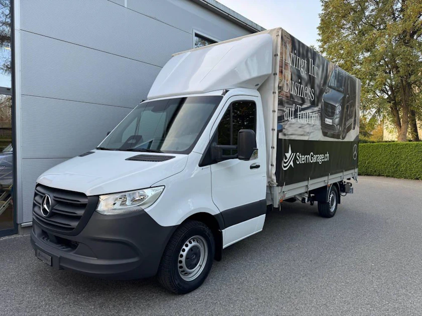 Mercedes-Benz Sprinter 317 CDI Pro Aufbau mit Hebebühne 4325 lang ...