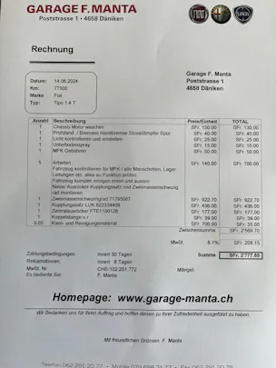 Fiat Tipo 1.4TJet Lounge