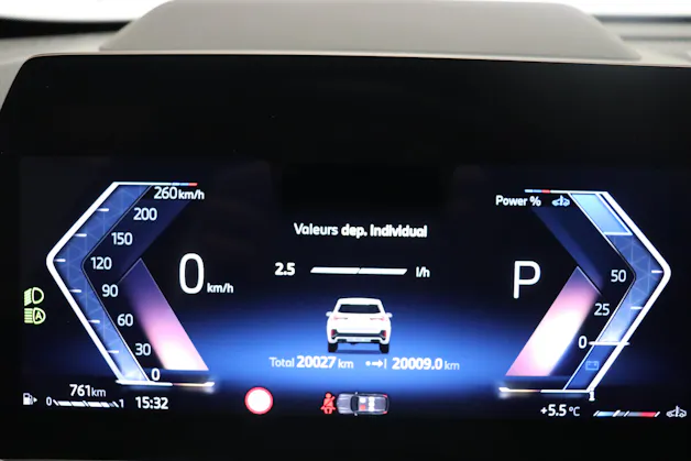 BMW X1 23i xDrive paddles