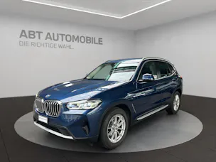 BMW X3 20d xDrive paddles