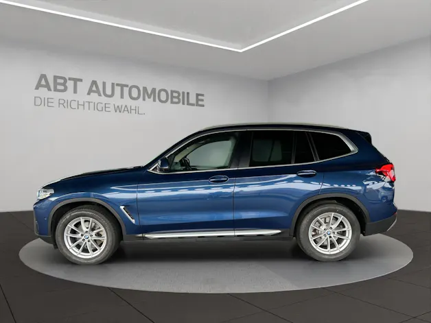 BMW X3 20d xDrive paddles