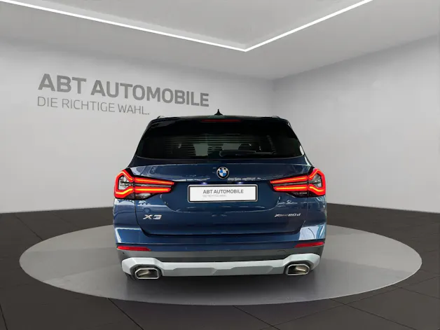 BMW X3 20d xDrive paddles