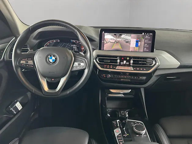 BMW X3 20d xDrive paddles