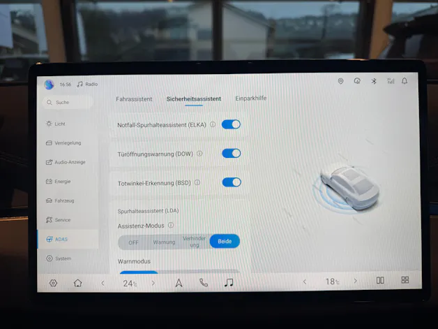 BYD Seal 6 DM-i Tour. Comfort