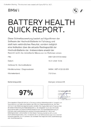 BMW i3 60 Ah