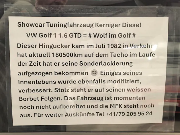 VW 1.6 GTD