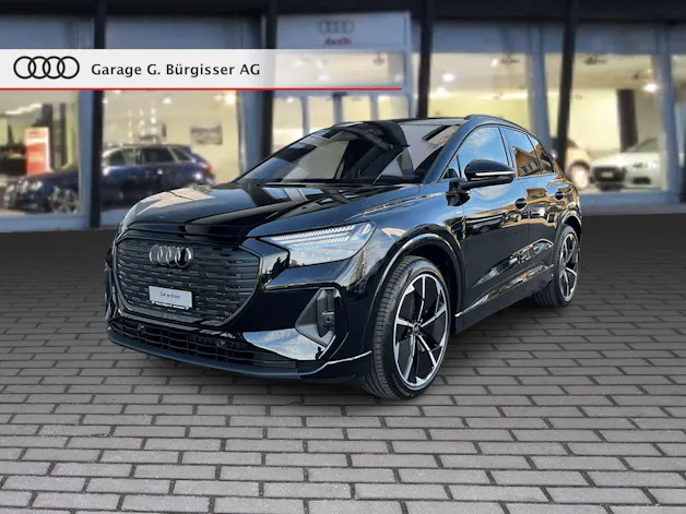 Audi Q4 e-tron 45 Edition Swiss Ski quattro Mythosschwarz Metallic