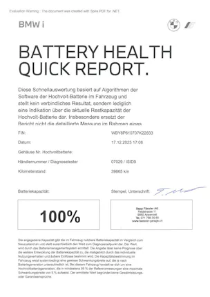 BMW i3 S 94 Ah