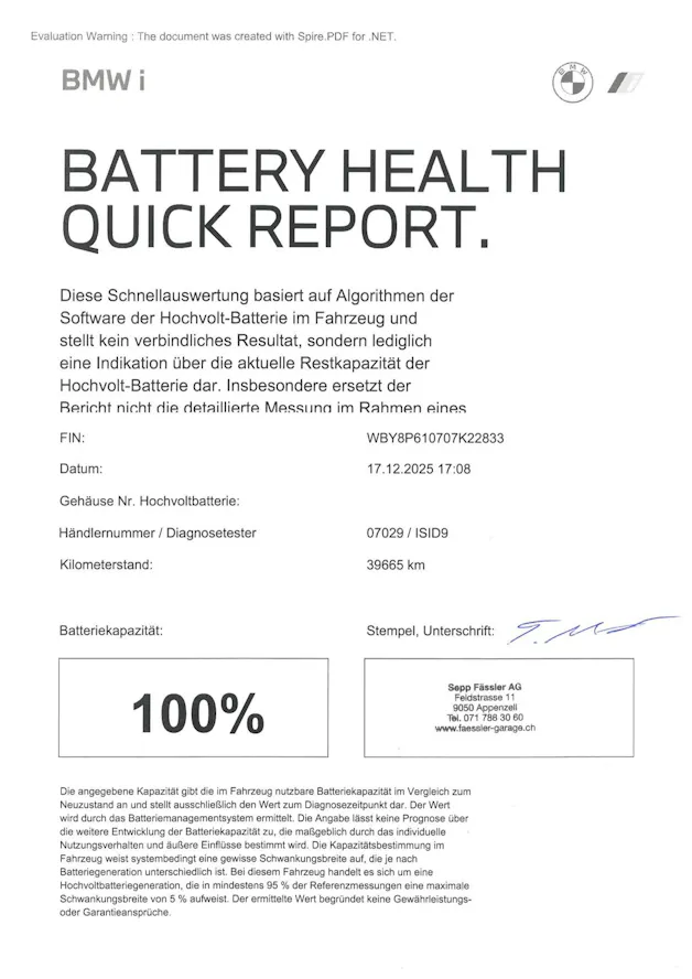 BMW i3 S 94 Ah