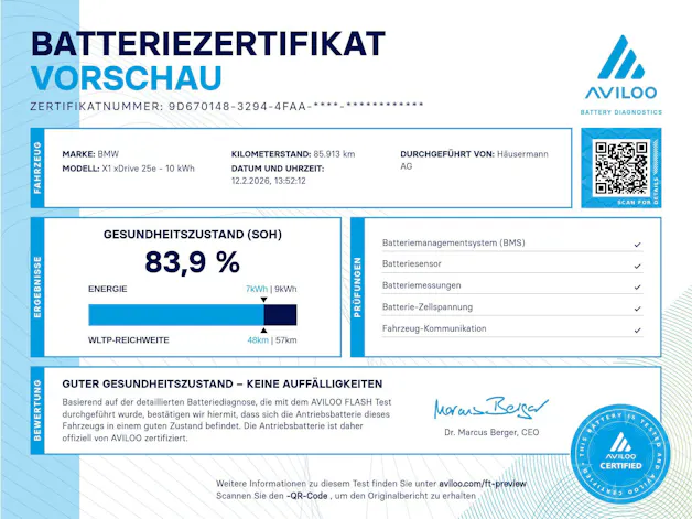 BMW X1 xDrive 25e