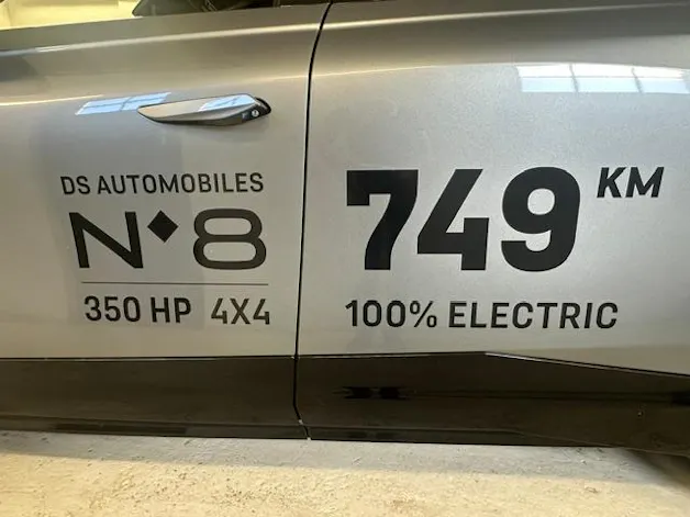 DS Automobiles No8 E-Tense Pallas