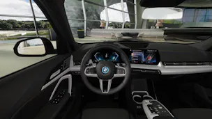 BMW X1 30e xDrive paddles
