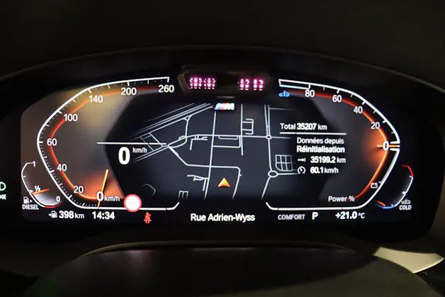 BMW 520d xDrive paddles Touring