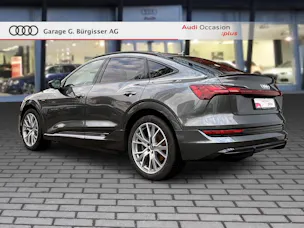 Audi e-tron 55 Sportback S Line quattro Daytonagrau Perleffekt