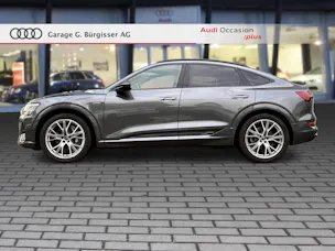 Audi e-tron 55 Sportback S Line quattro Daytonagrau Perleffekt