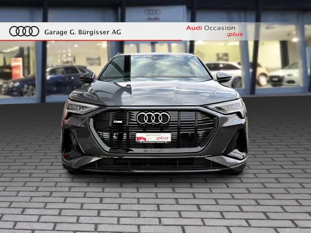 Audi e-tron 55 Sportback S Line quattro Daytonagrau Perleffekt