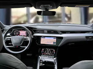Audi e-tron 55 Sportback S Line quattro Daytonagrau Perleffekt