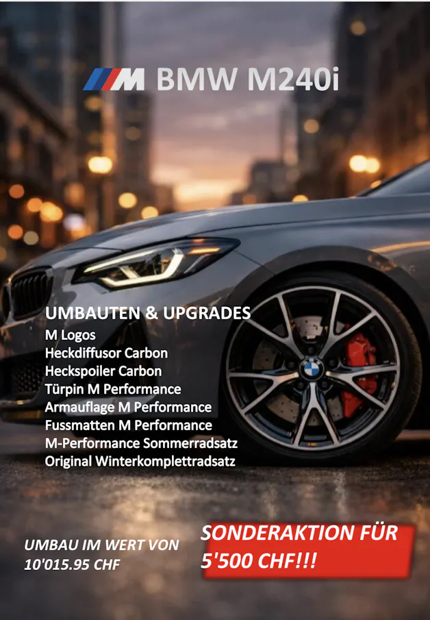 BMW M240i xDrive Coupé (M Performance-Umbau)