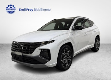 Vehicle image HYUNDAI Tucson 1.6 T-GDi HEV N-Line LUX.pack 4WD Vehicle image HYUNDAI Tucson 1.6 T-GDi HEV N-Line LUX.pack 4WD