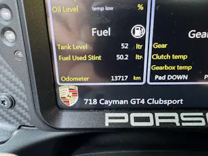 Porsche CAYMAN GT4 Clubsport