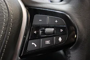 BMW 530e xDrive paddles