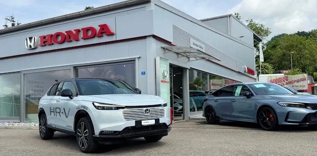 HONDA HR-V e:HEV 1.5l Advance 1.9% Leasing Aktion unschlagbar mit 8 Jahren Garantie leichter Hagelschaden