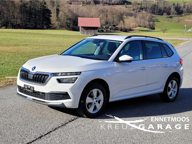 Škoda Kamiq 1.0 TSI Ambition DSG *Rückfahrkamera+8-fach bereift m. Pneu*