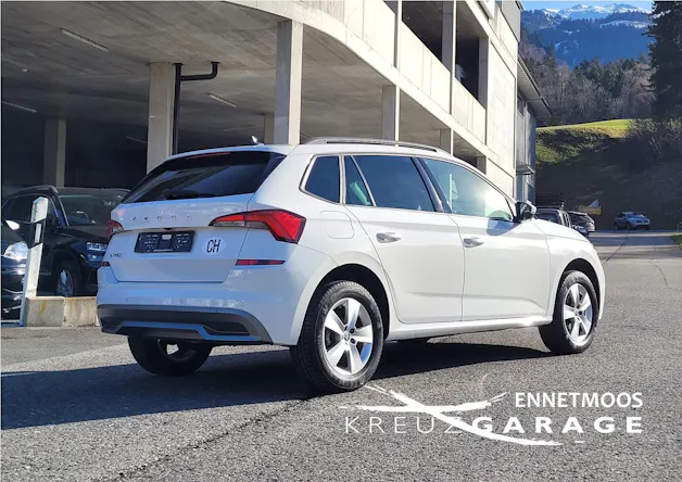 Škoda Kamiq 1.0 TSI Ambition DSG *Rückfahrkamera+8-fach bereift m. Pneu*