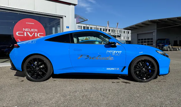 Honda Prelude eHEV 2.0 iMMD Advance 1.9% Leasing Aktion unschlagbar mit 8 Jahren Garantie