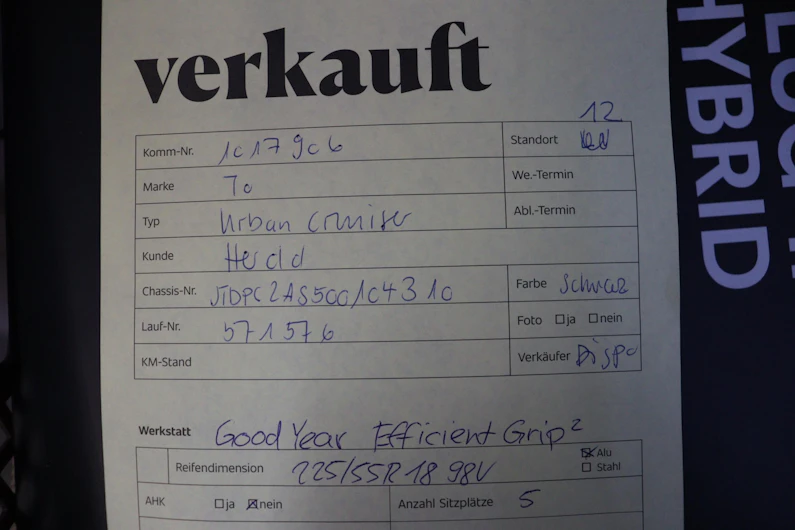 image du véhicule TOYOTA UrbanCruiser