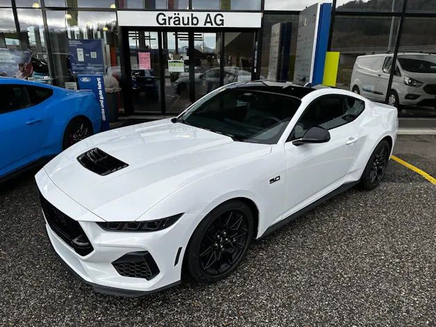 Ford Mustang Fastback 5.0 V8 GT Automat NITE PONY BLACK-PACK!