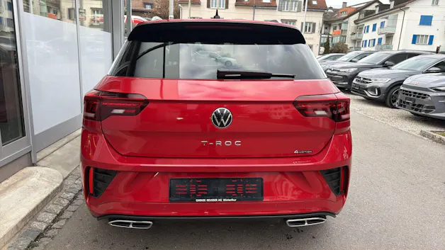 VW T-Roc R-LINE 4MOTION *** PANORAMAGLASDACH & ANHÄNGEKUPPLUNG ***