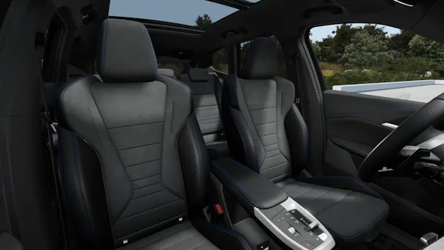 BMW X1 30e xDrive paddles