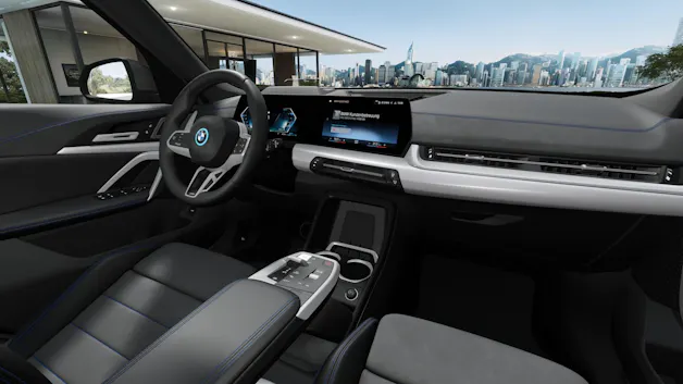 BMW X1 30e xDrive paddles