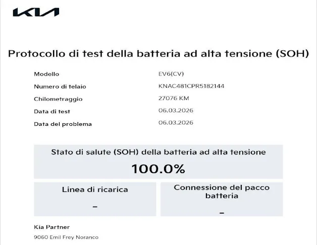 Kia EV6 77 kWh GT-Line 4x4 + Ruote invernali incluse