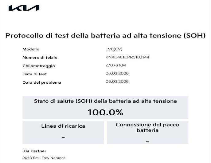 image du véhicule KIA EV6