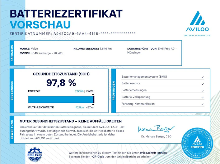 Fahrzeugbild VOLVO C40