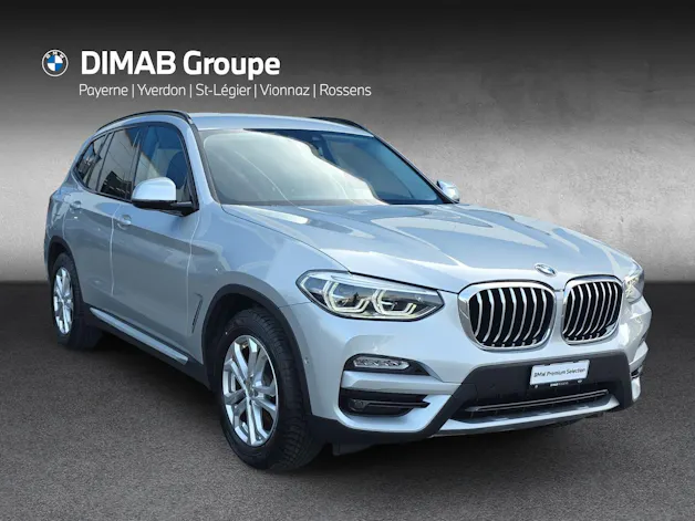 BMW X3 20d xDrive paddles