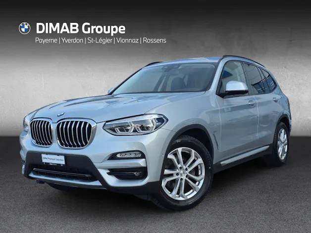 BMW X3 20d xDrive paddles