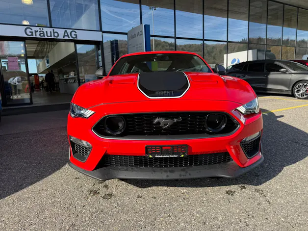 Ford Mustang Fastback 5.0 V8 Mach 1 RACE RED